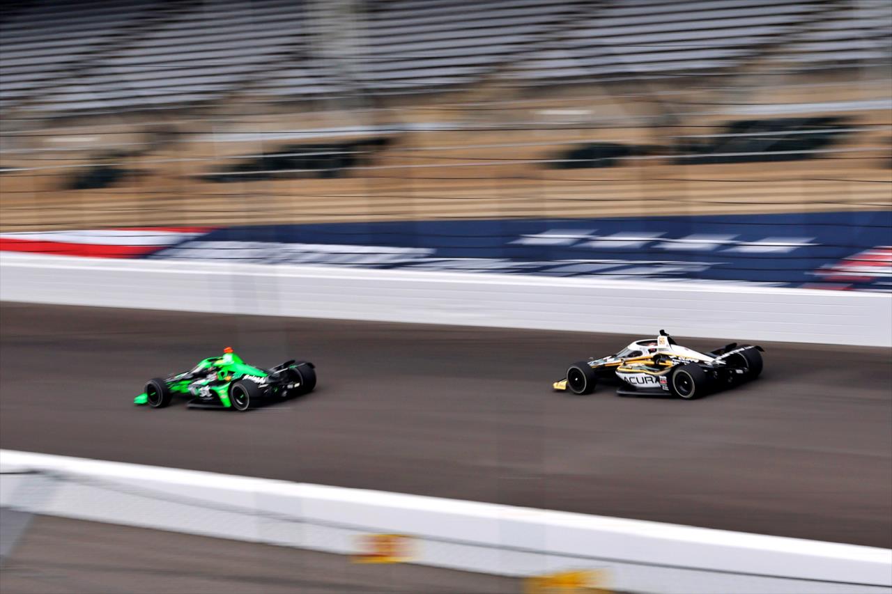 Marcus Armstrong - Indianapolis 500 Practice - By: Paul Hurley -- Photo by: Paul Hurley