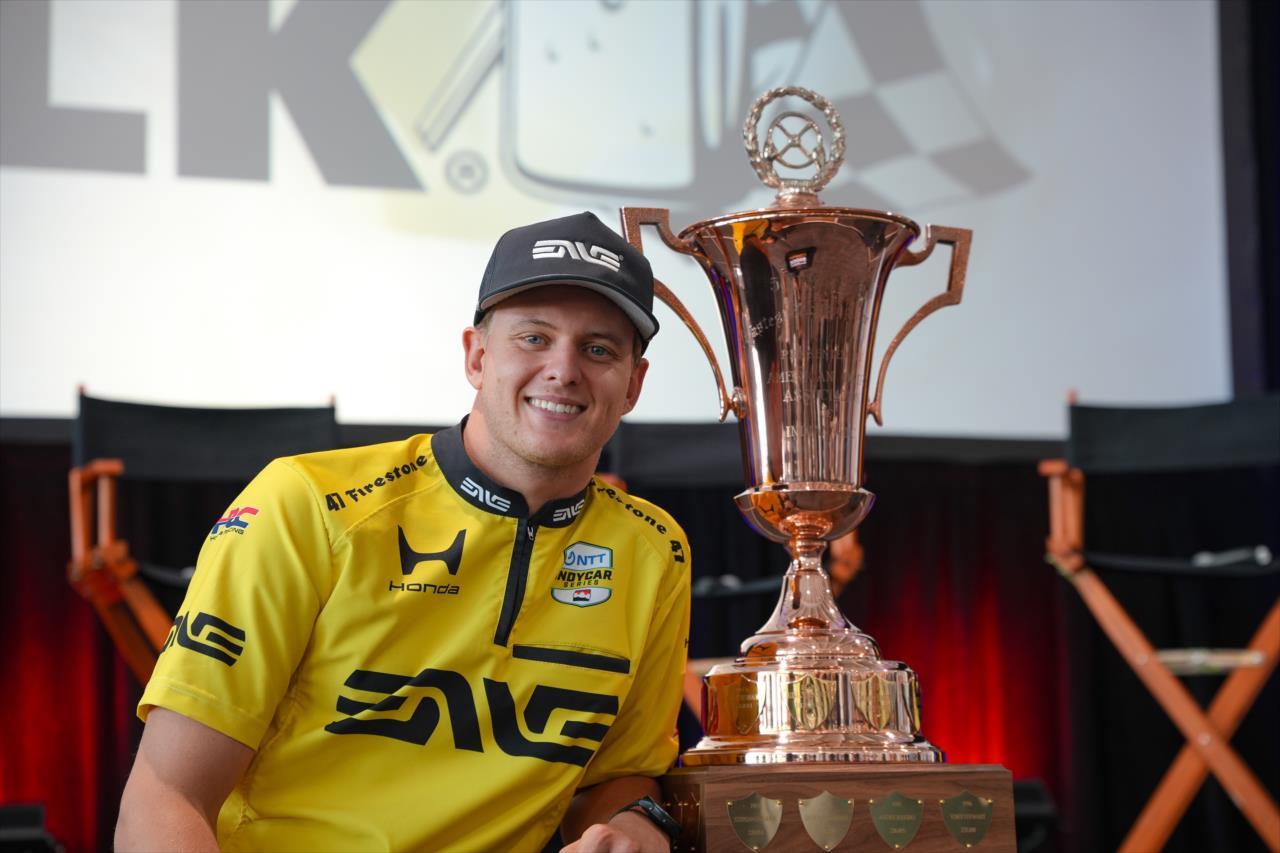 Mick Schumacher - Rookie Luncheon - By: Josh Hernandez -- Photo by: Josh Hernandez