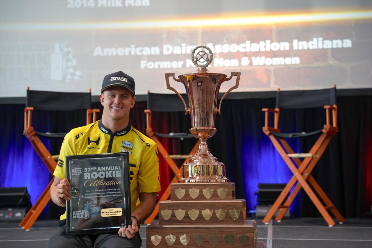 Mick Schumacher - Rookie Luncheon - By: Josh Hernandez -- Photo by: Josh Hernandez