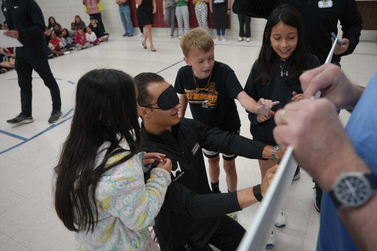 Alex Palou - Gallagher Community Day - By: Josh Hernandez -- Photo by: Josh Hernandez