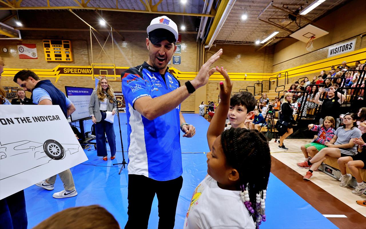 Graham Rahal - Gallagher Community Day - By: Paul Hurley -- Photo by: Paul Hurley