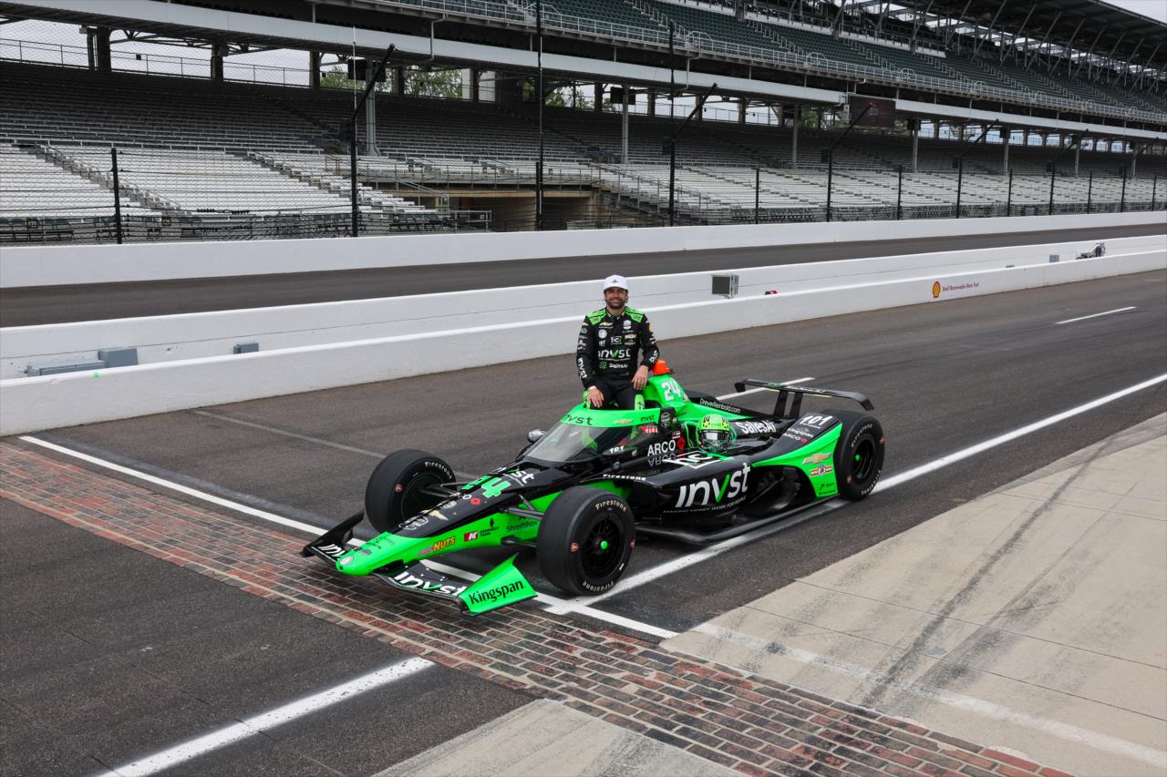 Jack Harvey - Indianapolis 500 Qualification Photo - By: Joe Skibinski -- Photo by: Joe Skibinski