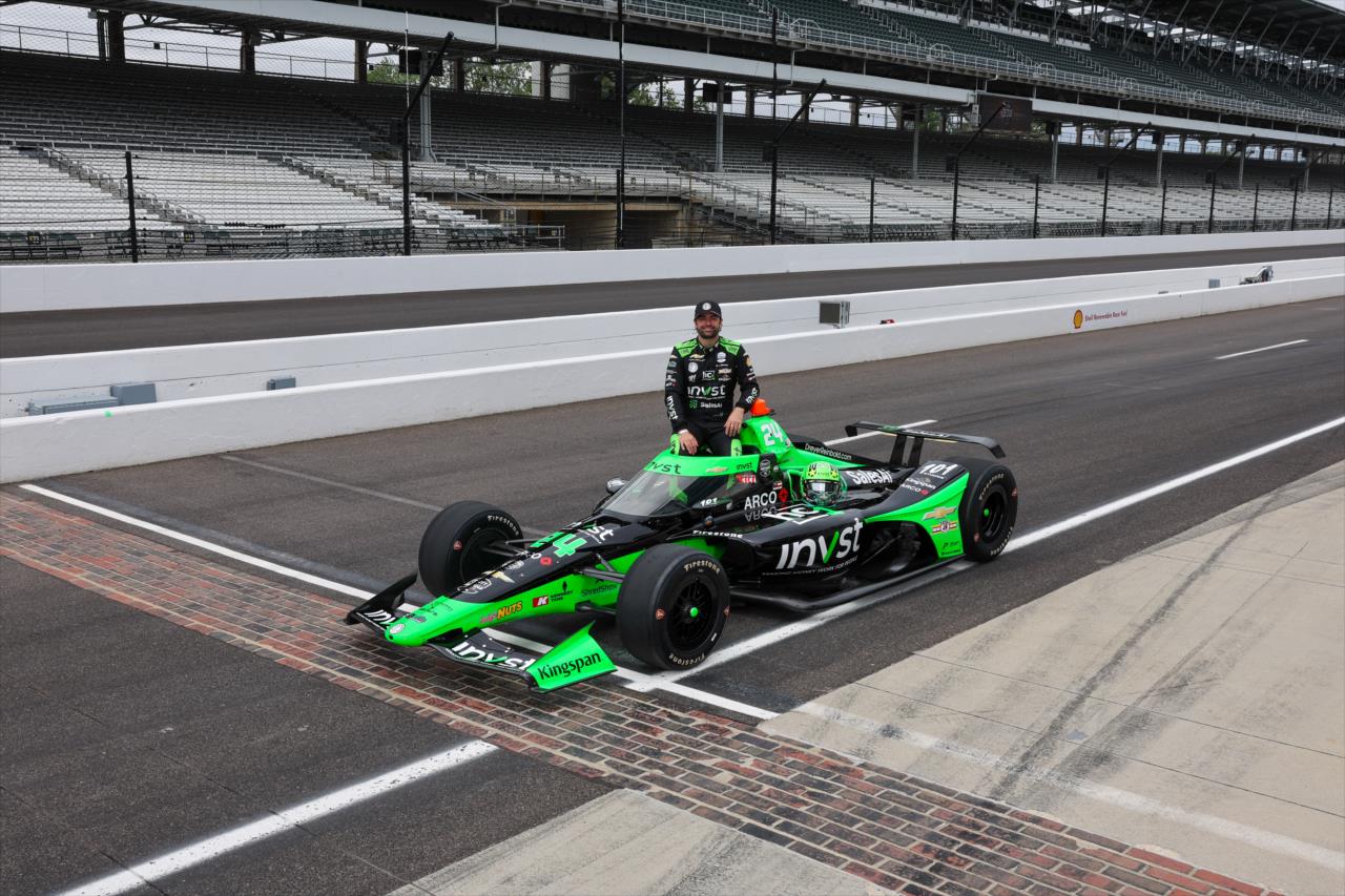 Jack Harvey - Indianapolis 500 Qualification Photo - By: Joe Skibinski -- Photo by: Joe Skibinski