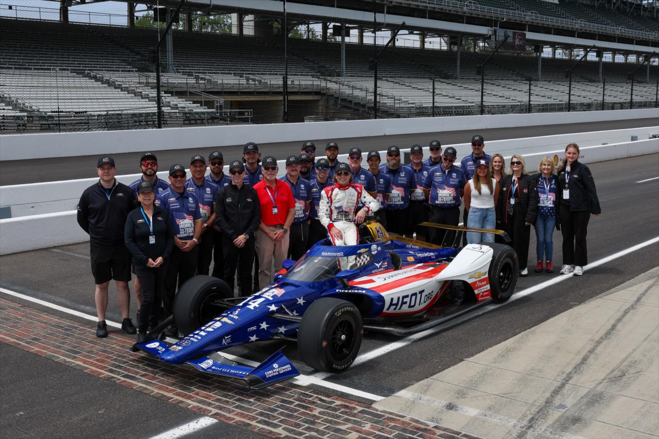 Santino Ferrucci - 110th Running of the Indianapolis 500 Qualification Photos - By: Joe Skibinski -- Photo by: Joe Skibinski