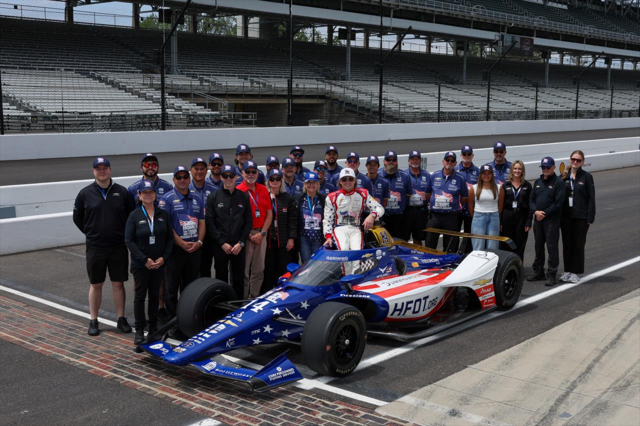Santino Ferrucci - 110th Running of the Indianapolis 500 Qualification Photos - By: Joe Skibinski -- Photo by: Joe Skibinski