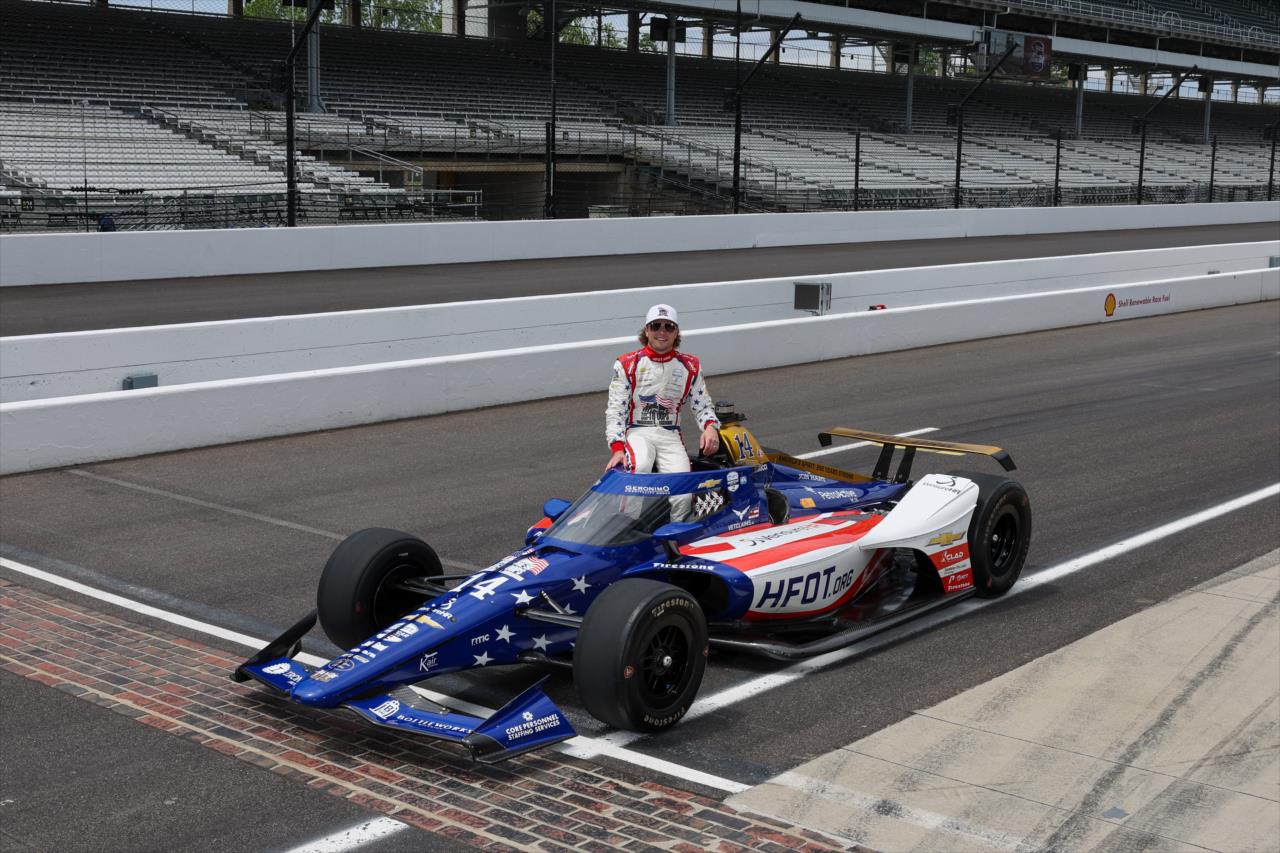 Santino Ferrucci - 110th Running of the Indianapolis 500 Qualification Photos - By: Joe Skibinski -- Photo by: Joe Skibinski