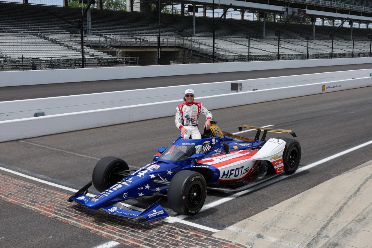 Santino Ferrucci - 110th Running of the Indianapolis 500 Qualification Photos - By: Joe Skibinski -- Photo by: Joe Skibinski
