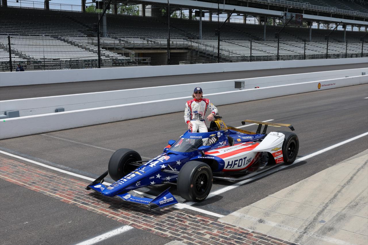 Santino Ferrucci - 110th Running of the Indianapolis 500 Qualification Photos - By: Joe Skibinski -- Photo by: Joe Skibinski