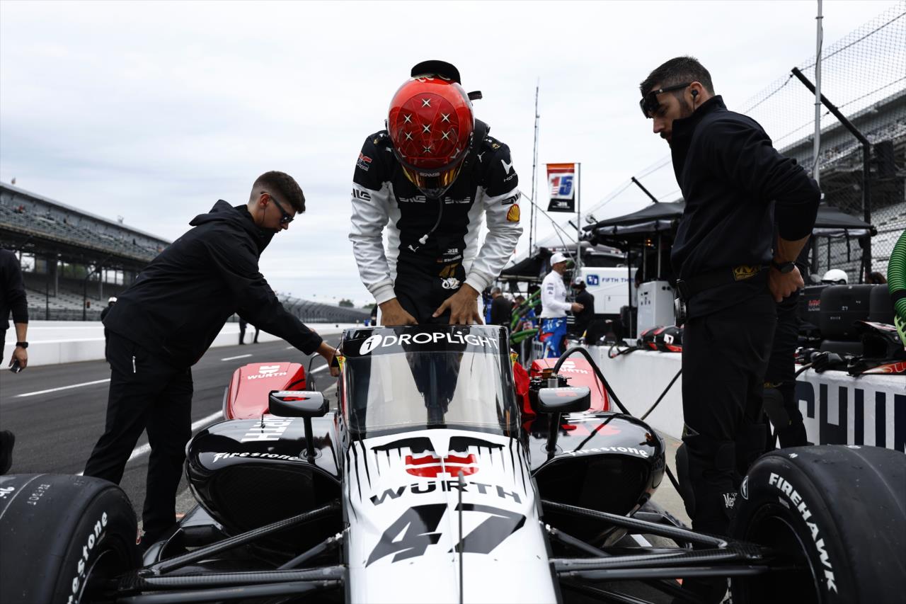 Mick Schumacher - Miller Lite Carb Day - By: Chris Jones -- Photo by: Chris Jones
