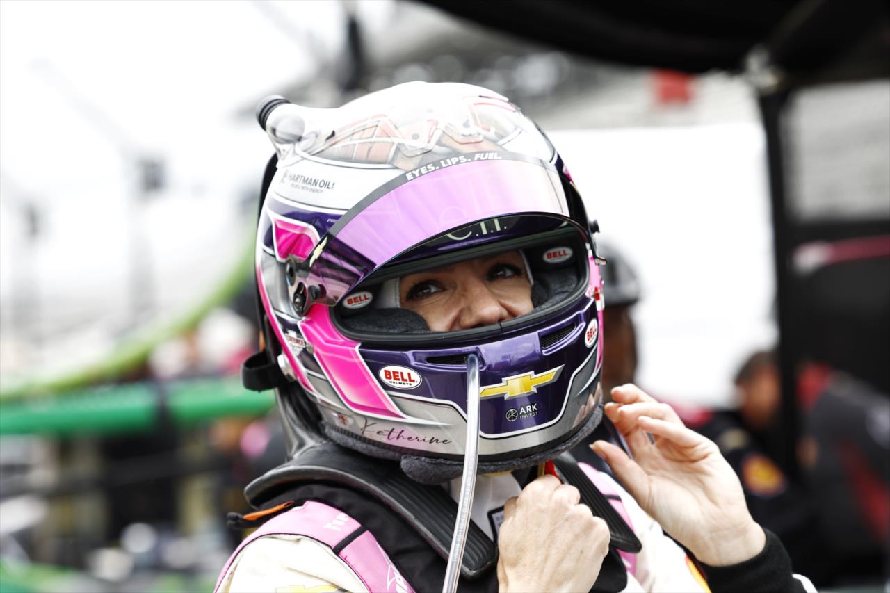 Katherine Legge - Miller Lite Carb Day - By: Chris Jones -- Photo by: Chris Jones