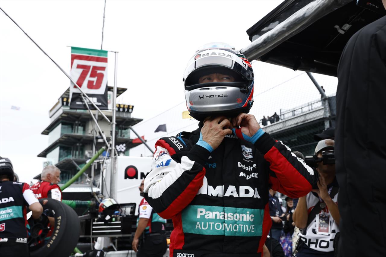 Takuma Sato - Miller Lite Carb Day - By: Chris Jones -- Photo by: Chris Jones