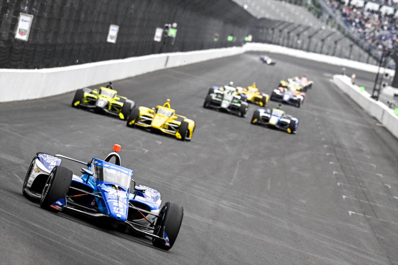 Rinus VeeKay - Miller Lite Carb Day - By: Doug Mathews -- Photo by: Doug Mathews