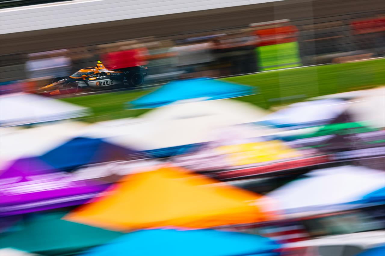 Romain Grosjean - Miller Lite Carb Day - By: Joe Skibinski -- Photo by: Joe Skibinski