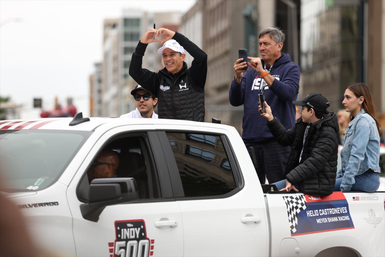 Helio Castroneves - Legends Day - By: Matt Fraver -- Photo by: Matt Fraver