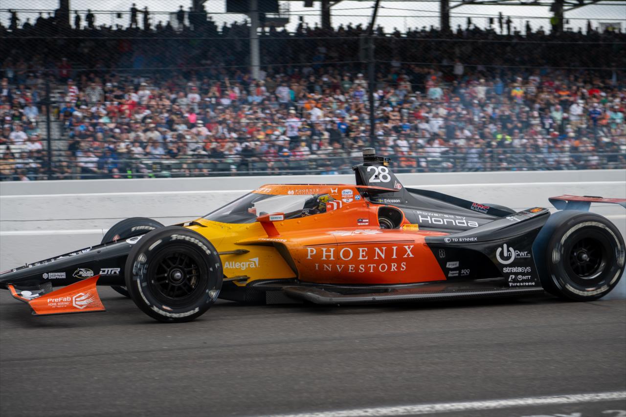 Marcus Ericsson - 110th Running of the Indianapolis 500 Presented By Gainbridge - By: John Grainda -- Photo by: John Grainda