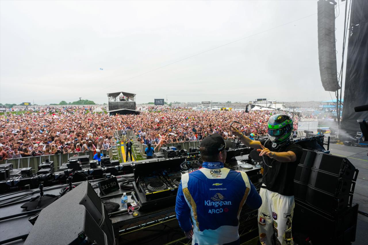 Conor Daly in the Snake Pit - 110th Running of the Indianapolis 500 Presented By Gainbridge - By: Josh Hernandez -- Photo by: Josh Hernandez