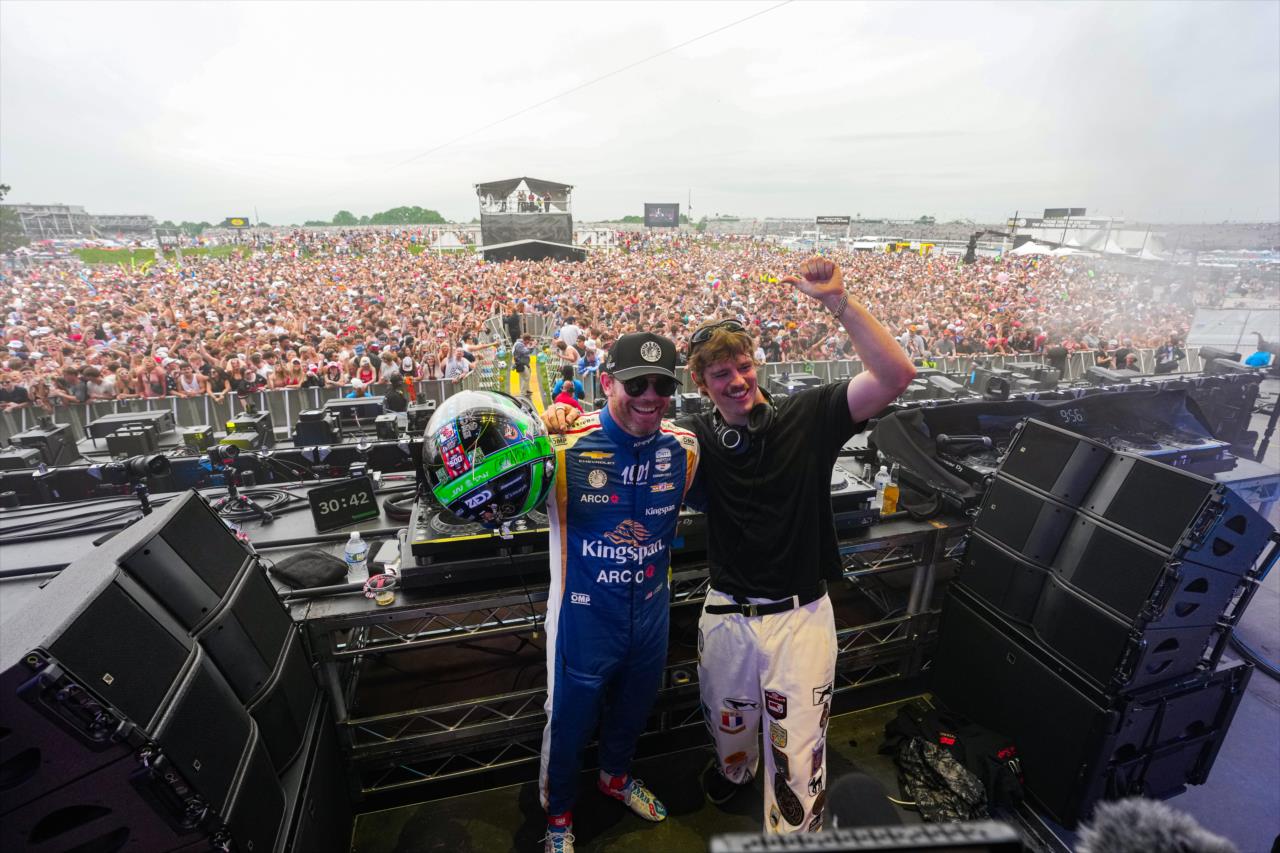 Conor Daly in the Snake Pit - 110th Running of the Indianapolis 500 Presented By Gainbridge - By: Josh Hernandez -- Photo by: Josh Hernandez