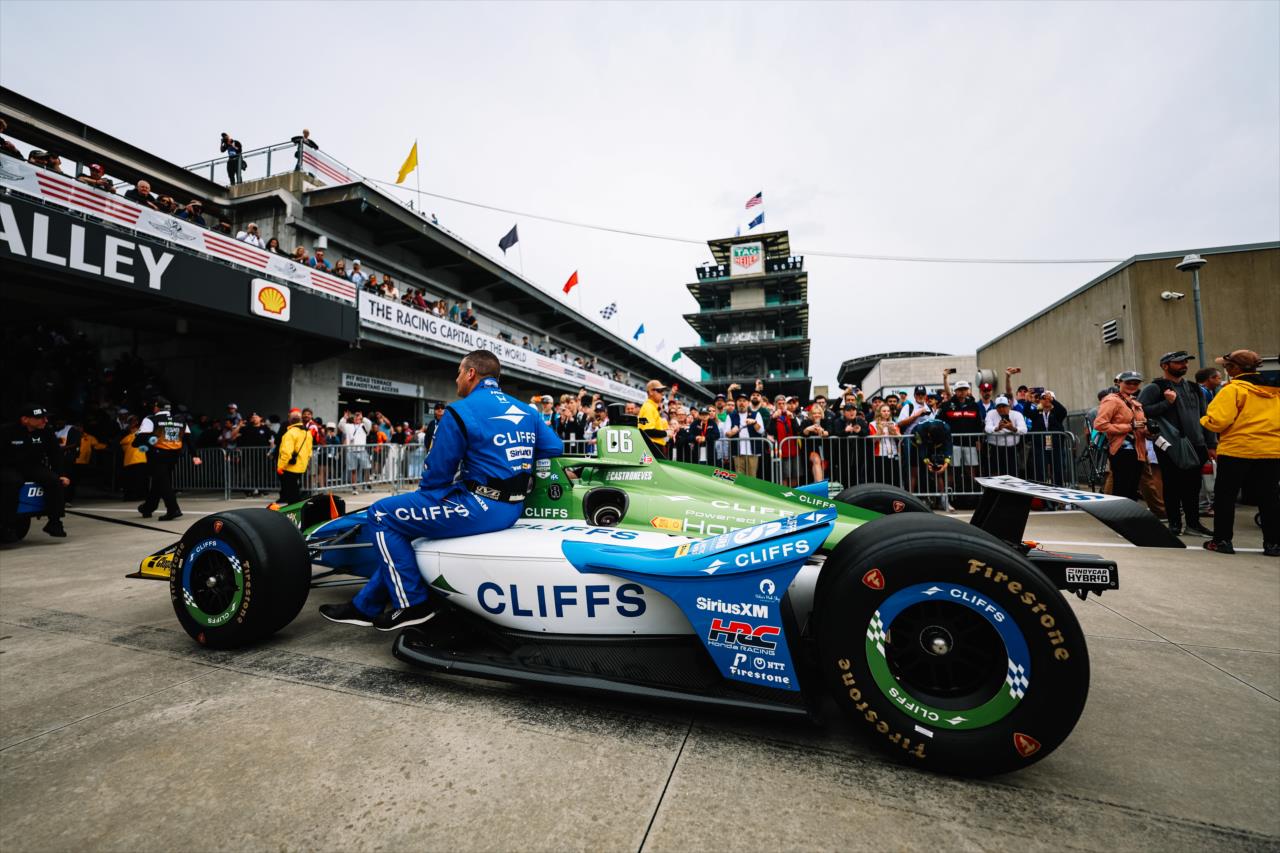 Helio Castroneves - 110th Running of the Indianapolis 500 Presented By Gainbridge - By: Joe Skibinski -- Photo by: Joe Skibinski