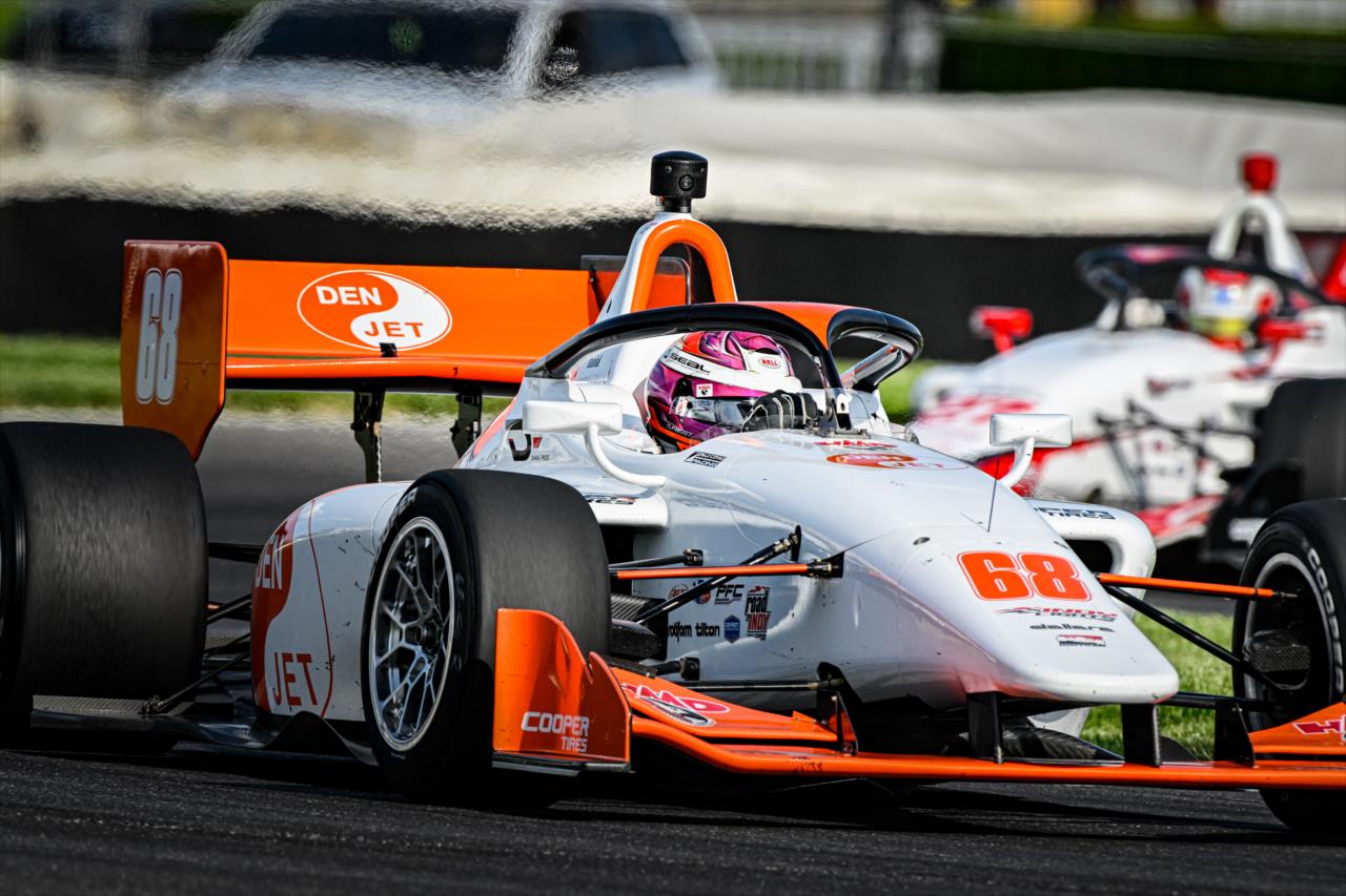 Danial Frost - Indy Lights Grand Prix of Indianapolis - By: Karl Zemlin -- Photo by: Karl Zemlin