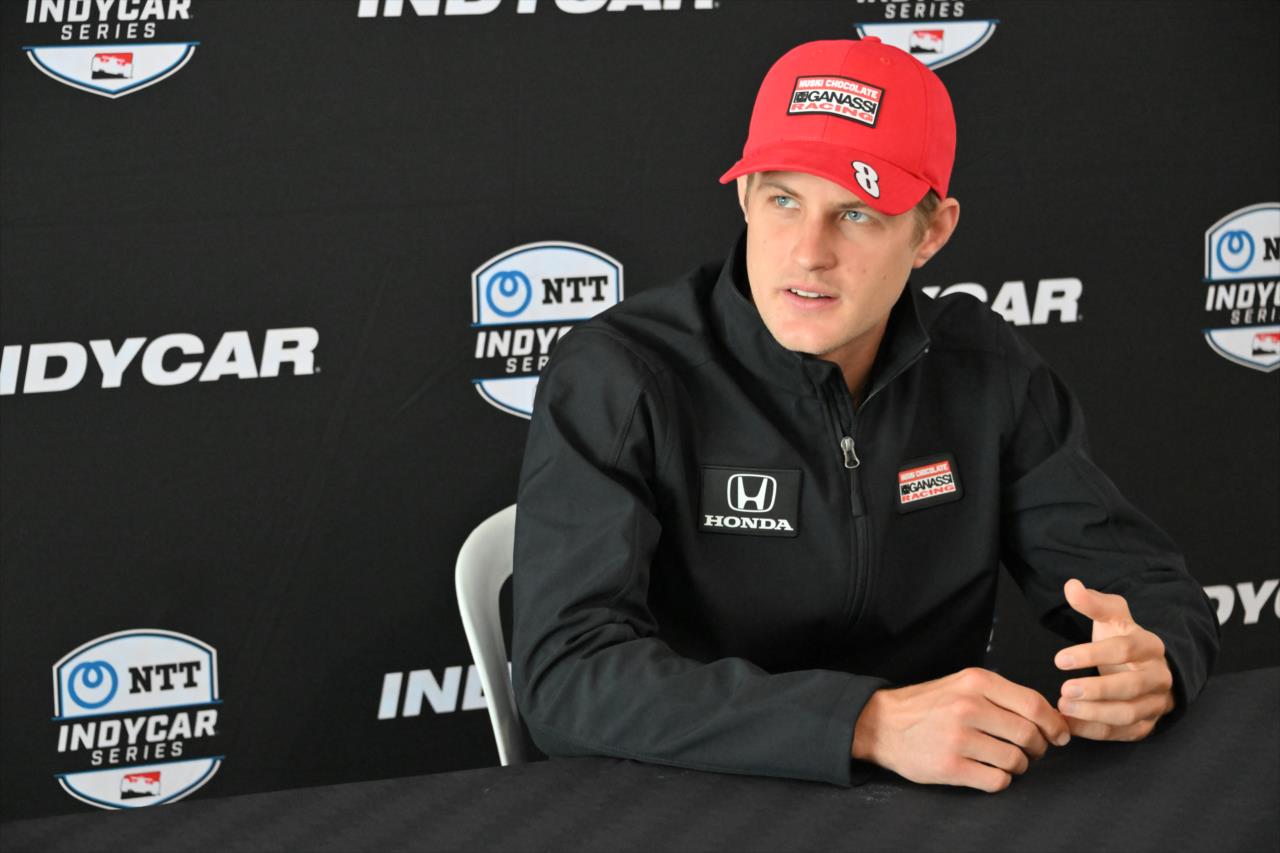 Marcus Ericsson - Indianapolis 500 Media Day - By: Doug Mathews -- Photo by: Doug Mathews