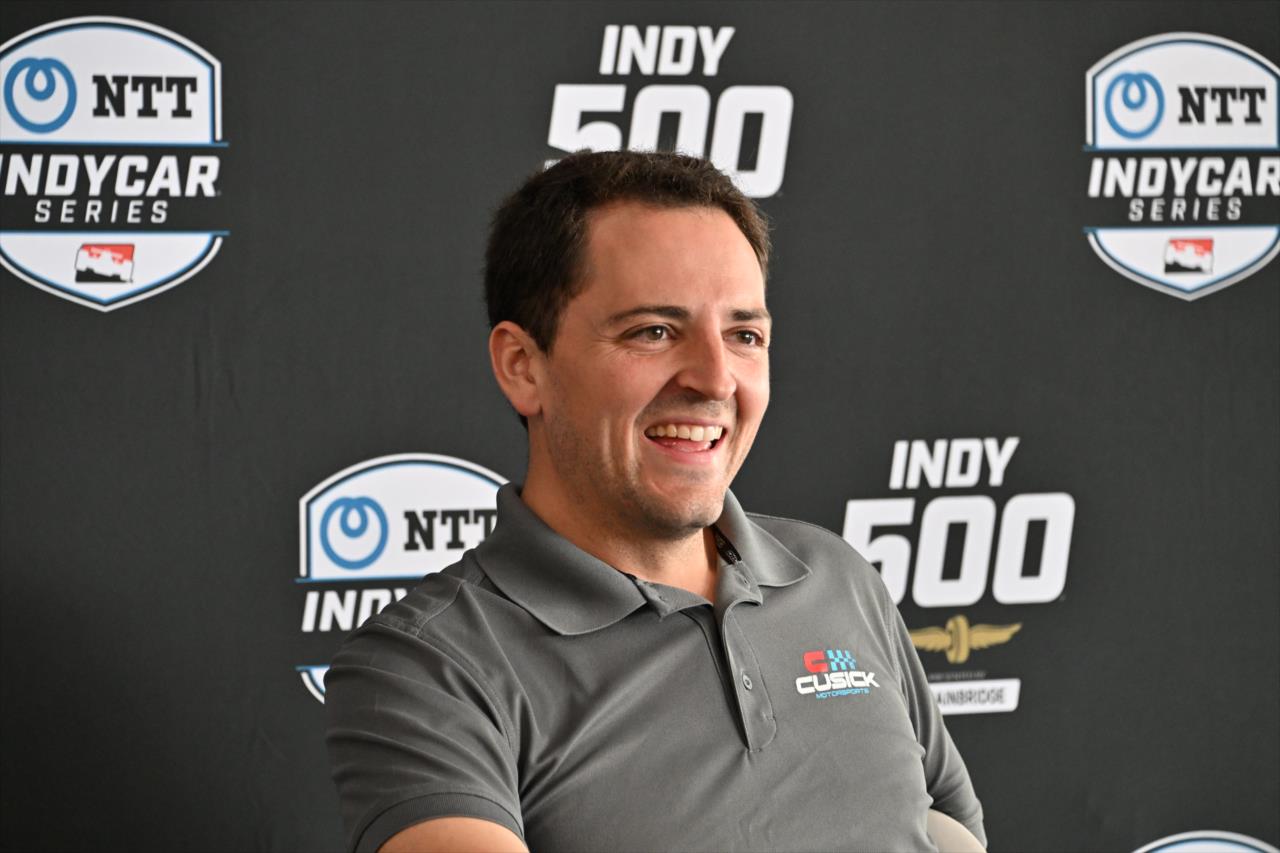 Stefan Wilson - Indianapolis 500 Media Day - By: Doug Mathews -- Photo by: Doug Mathews
