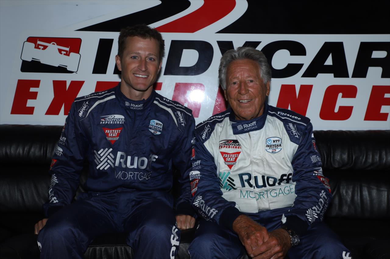 Mario Andretti and Kasey Kahne - Gallagher Grand Prix - By: Matt Fraver -- Photo by: Matt Fraver