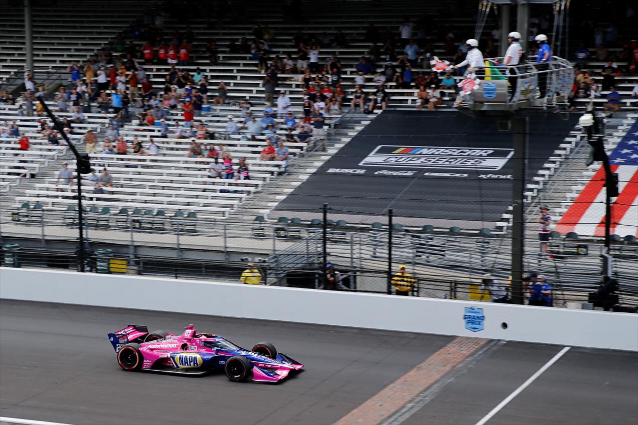 Alexander Rossi - Gallagher Grand Prix - By: Paul Hurley -- Photo by: Paul Hurley