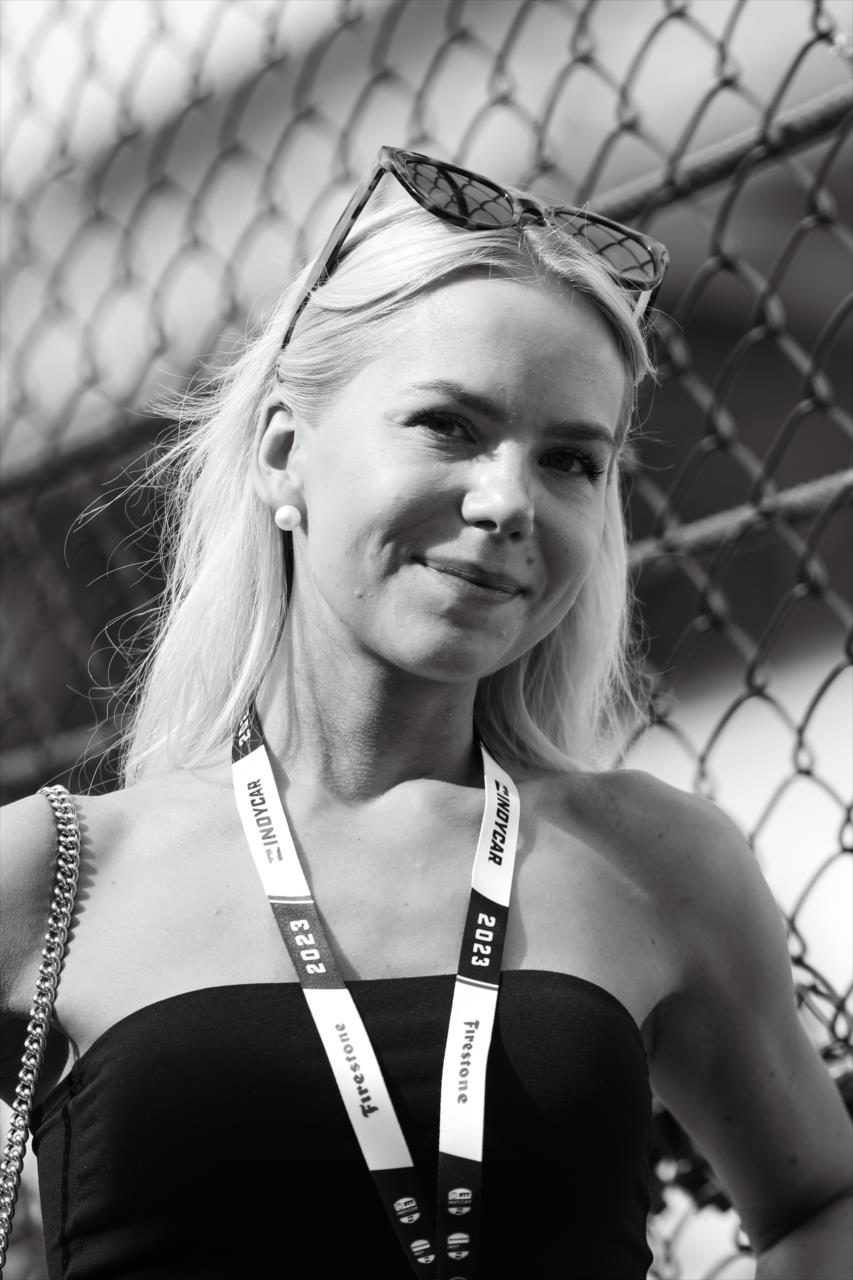 Christian Lundgaard's girlfriend - GMR Grand Prix - By: Matt Fraver -- Photo by: Matt Fraver