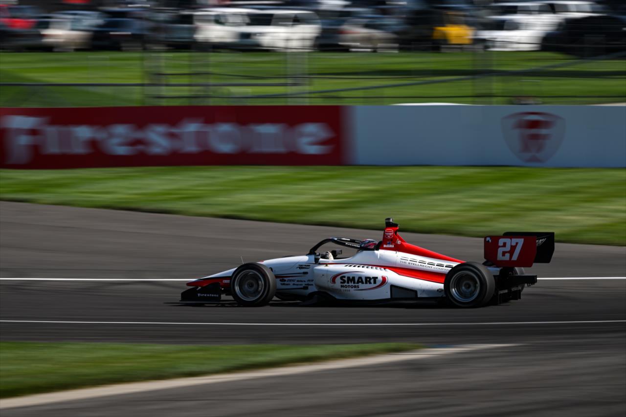 Hunter McElrea - INDY NXT By Firestone Grand Prix - By: James Black -- Photo by: James  Black