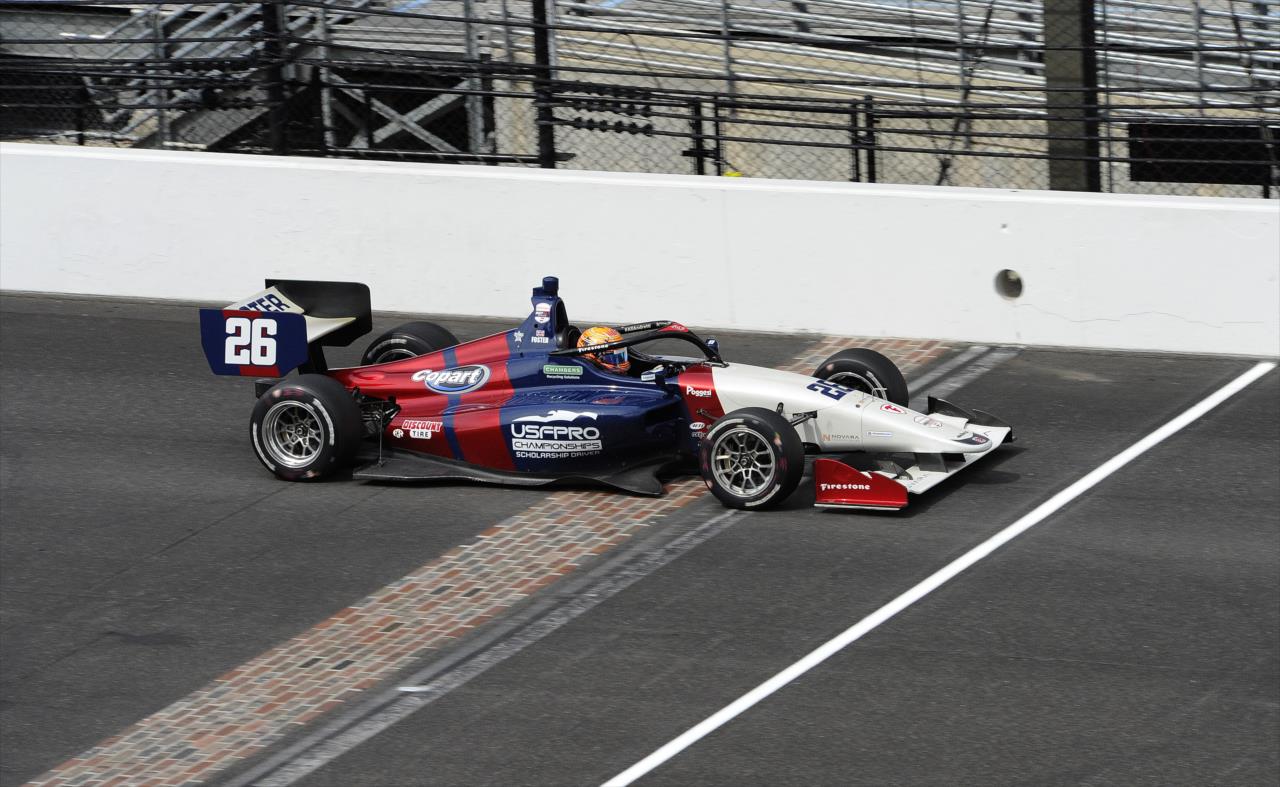 Louis Foster - INDY NXT By Firestone Grand Prix - By: Mike Young -- Photo by: Mike Young