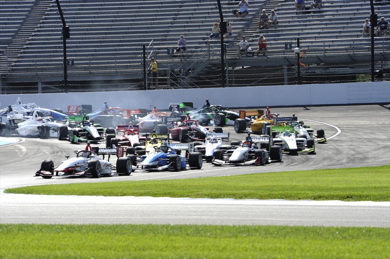 Start - INDY NXT By Firestone Grand Prix - By: Mike Young -- Photo by: Mike Young