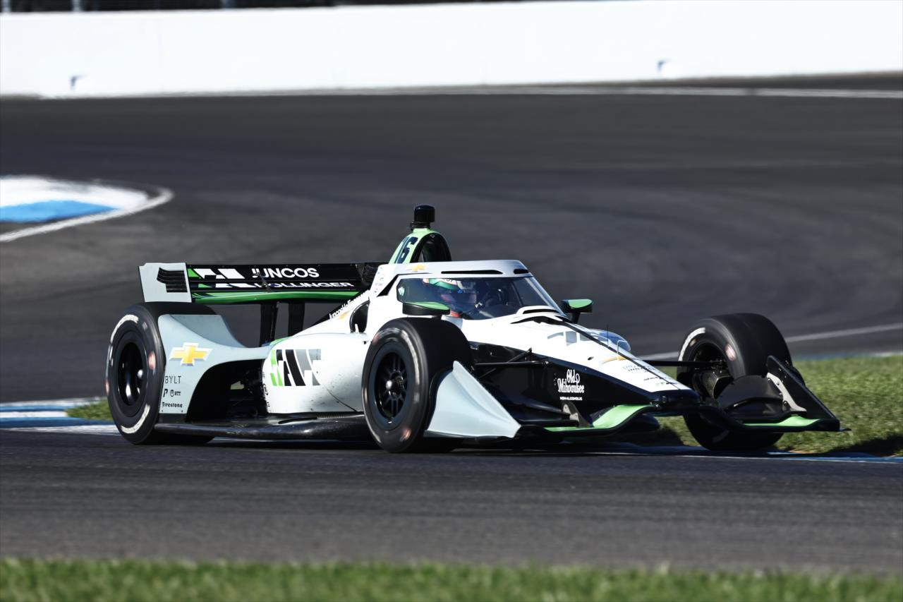 James Roe - INDYCAR Testing - By: Chris Jones -- Photo by: Chris Jones