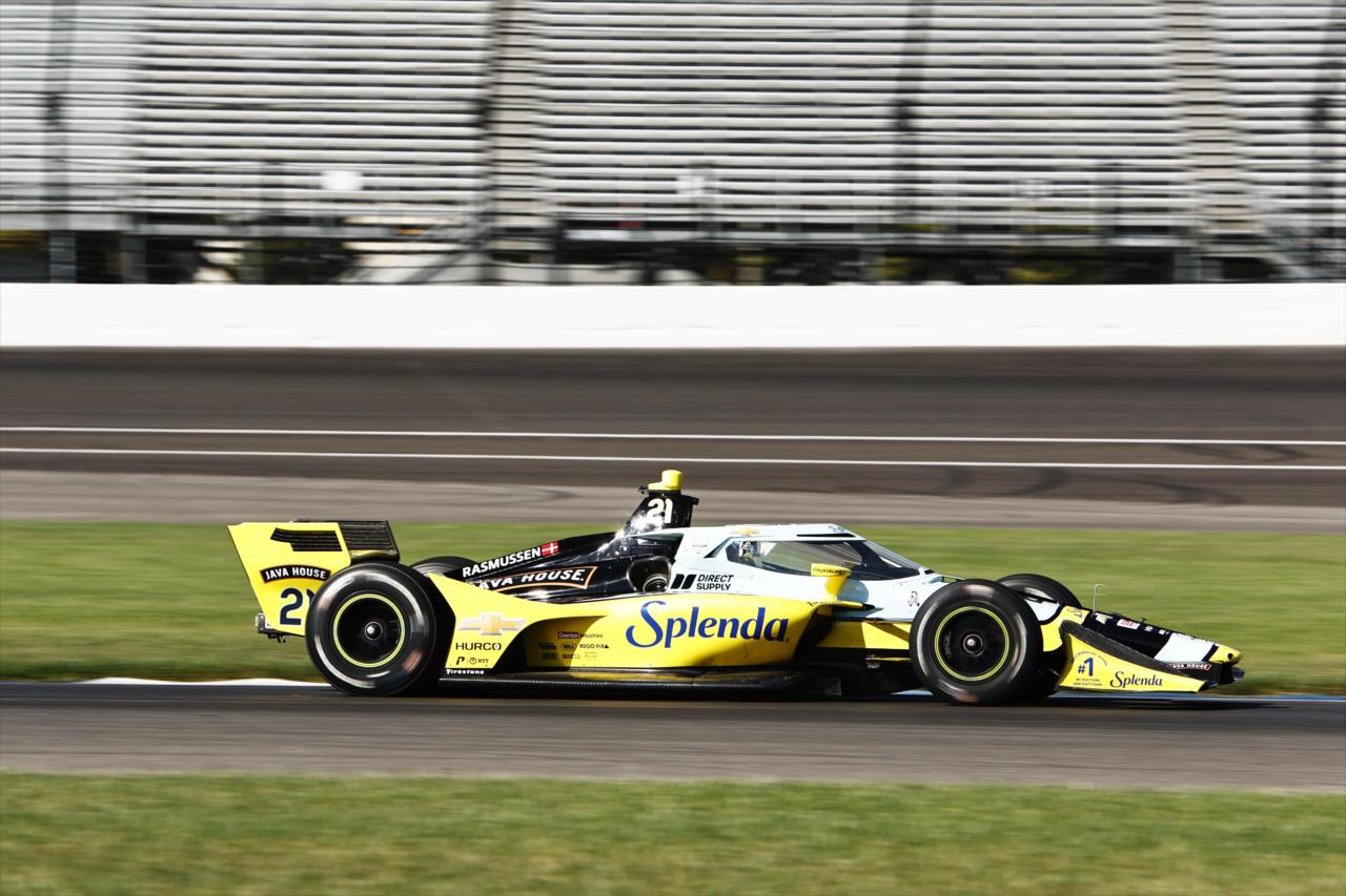 Christian Rasmussen - INDYCAR Testing - By: Chris Jones -- Photo by: Chris Jones
