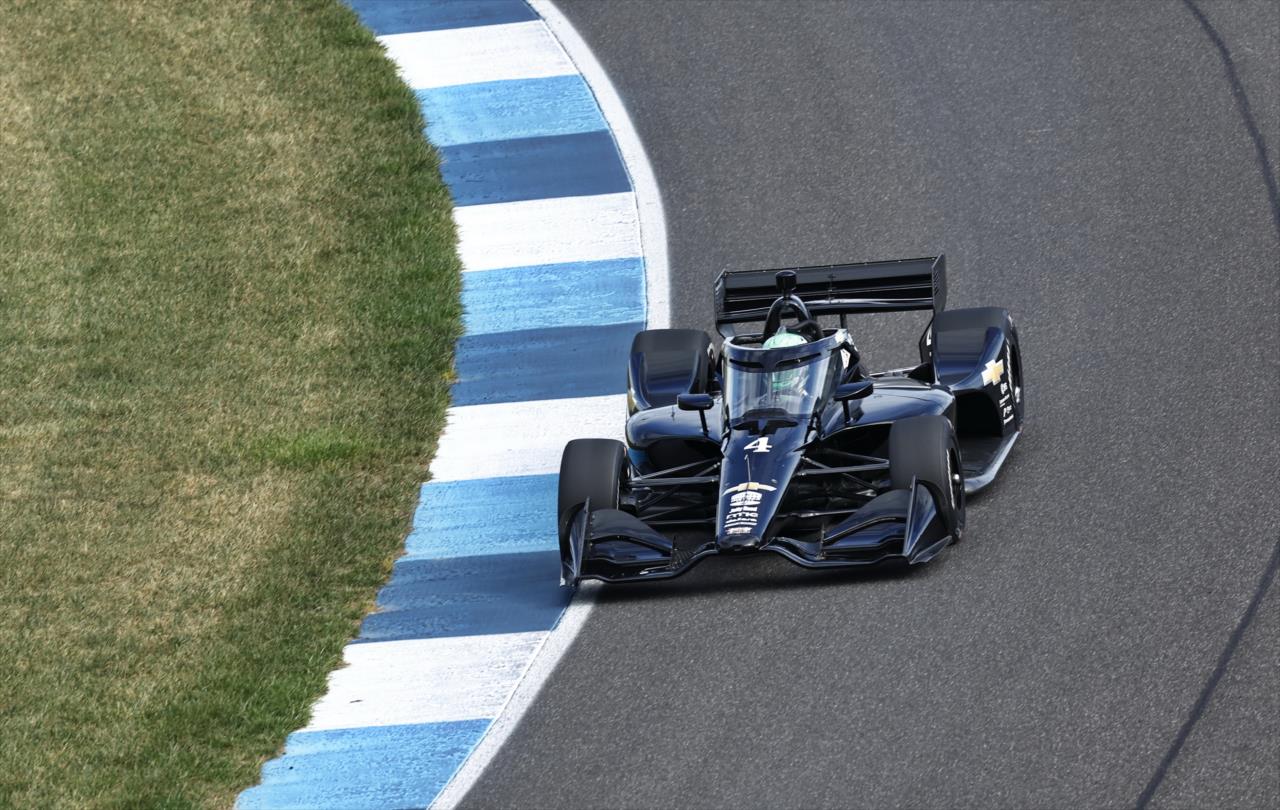 Caio Collet - INDYCAR Testing - By: Chris Jones -- Photo by: Chris Jones