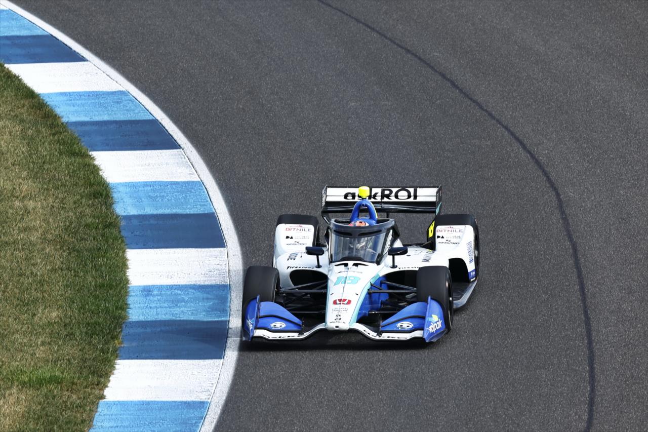 Dennis Hauger - INDYCAR Testing - By: Chris Jones -- Photo by: Chris Jones