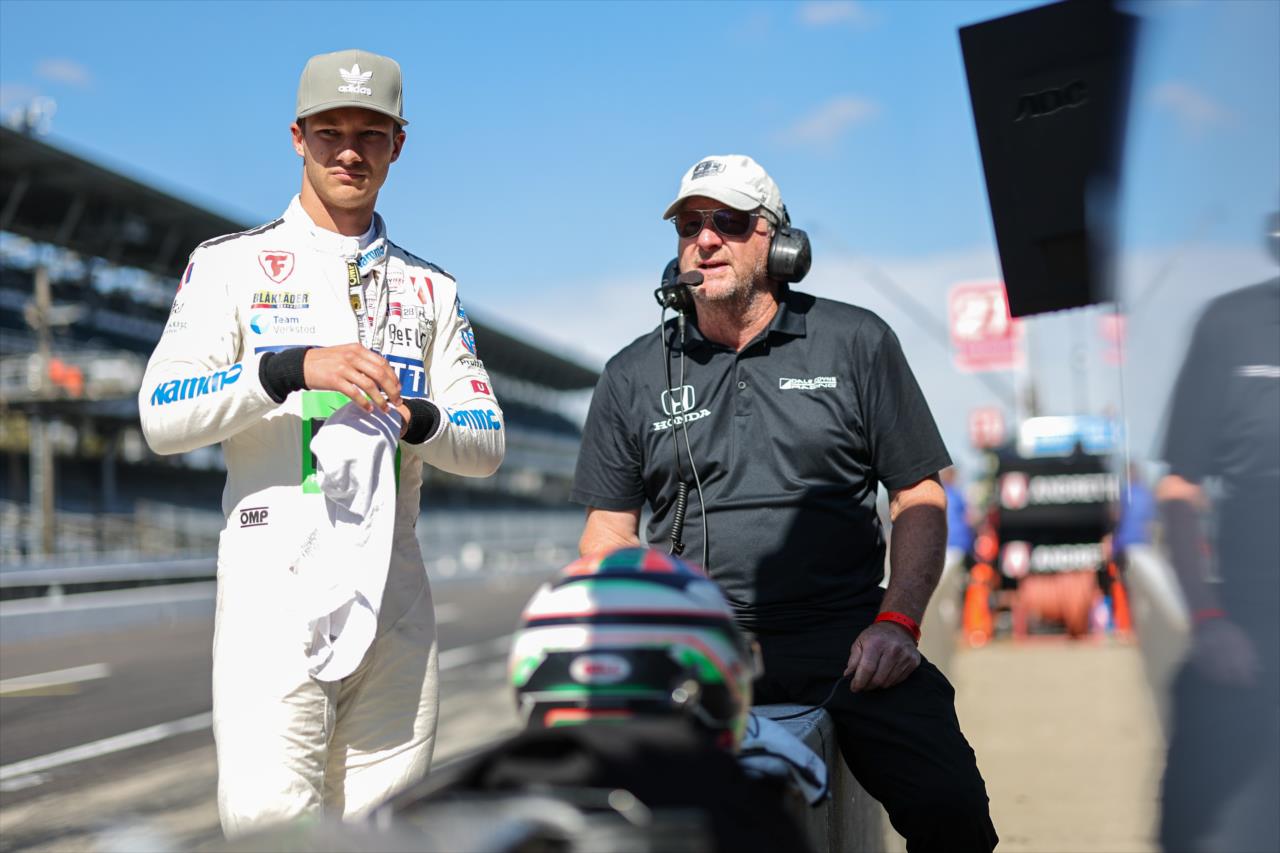 Dennis Hauger - INDYCAR Testing - By: Chris Owens -- Photo by: Chris Owens