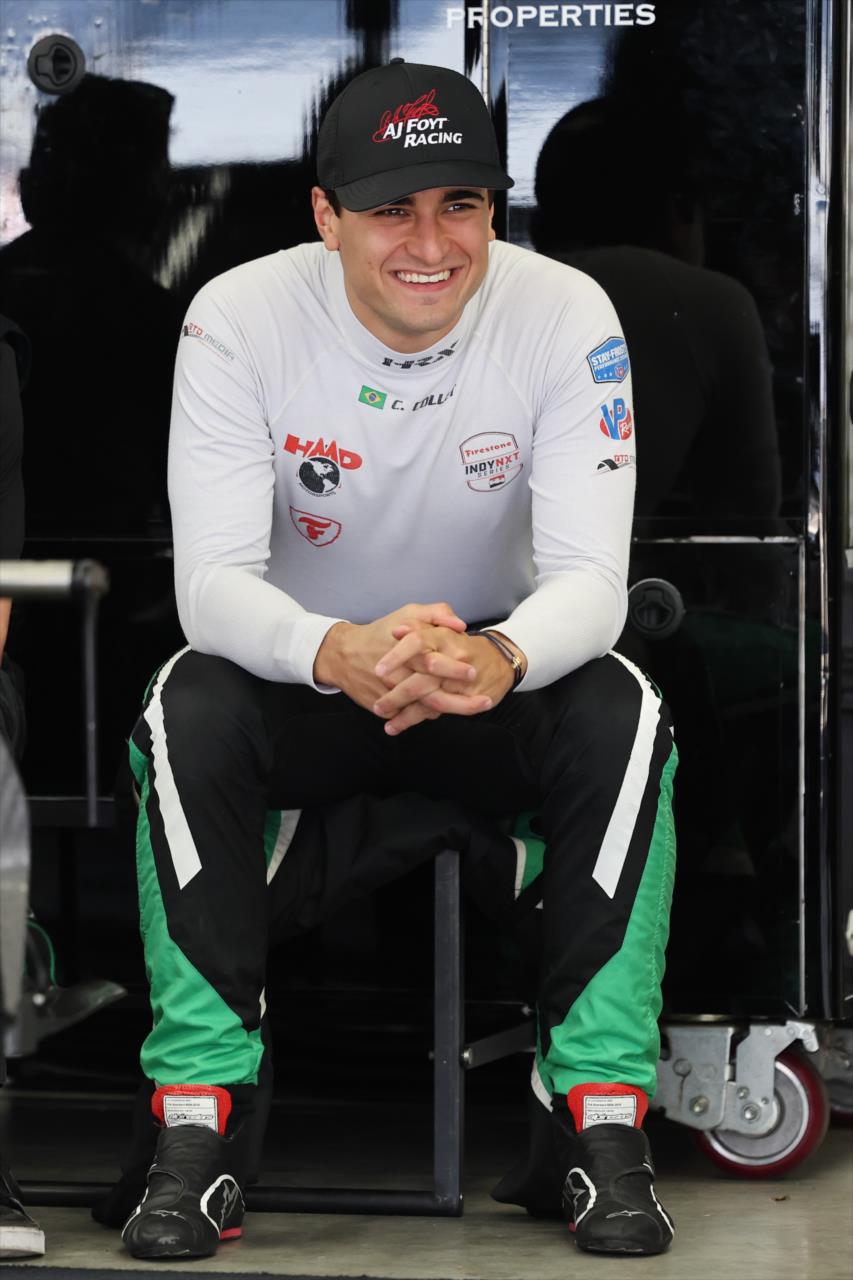 Caio Collet - INDYCAR Testing - By: Chris Owens -- Photo by: Chris Owens