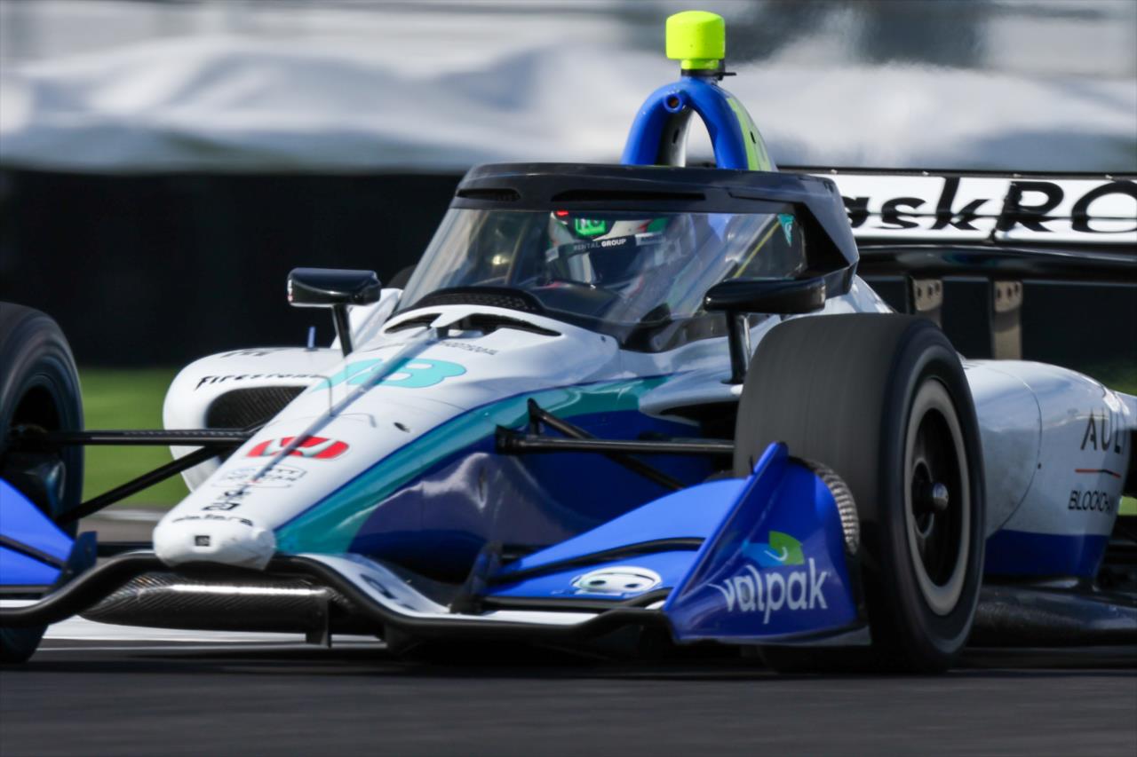 Dennis Hauger - INDYCAR Testing - By: Chris Owens -- Photo by: Chris Owens