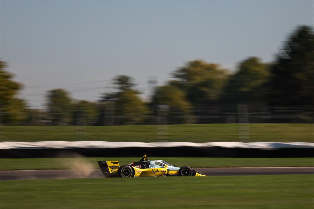 Christian Rasmussen - INDYCAR Testing - By: Chris Owens -- Photo by: Chris Owens