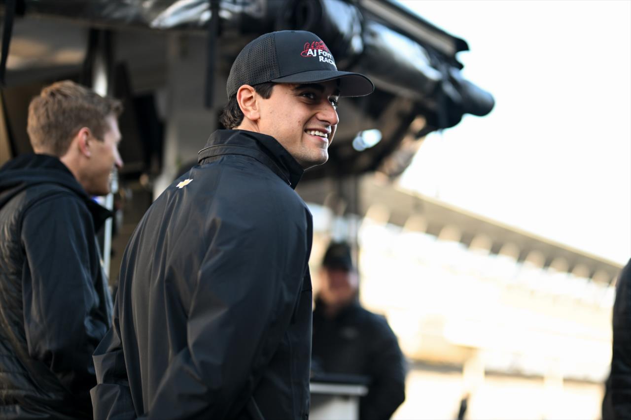Caio Collet - INDYCAR Testing - By: James Black -- Photo by: James  Black
