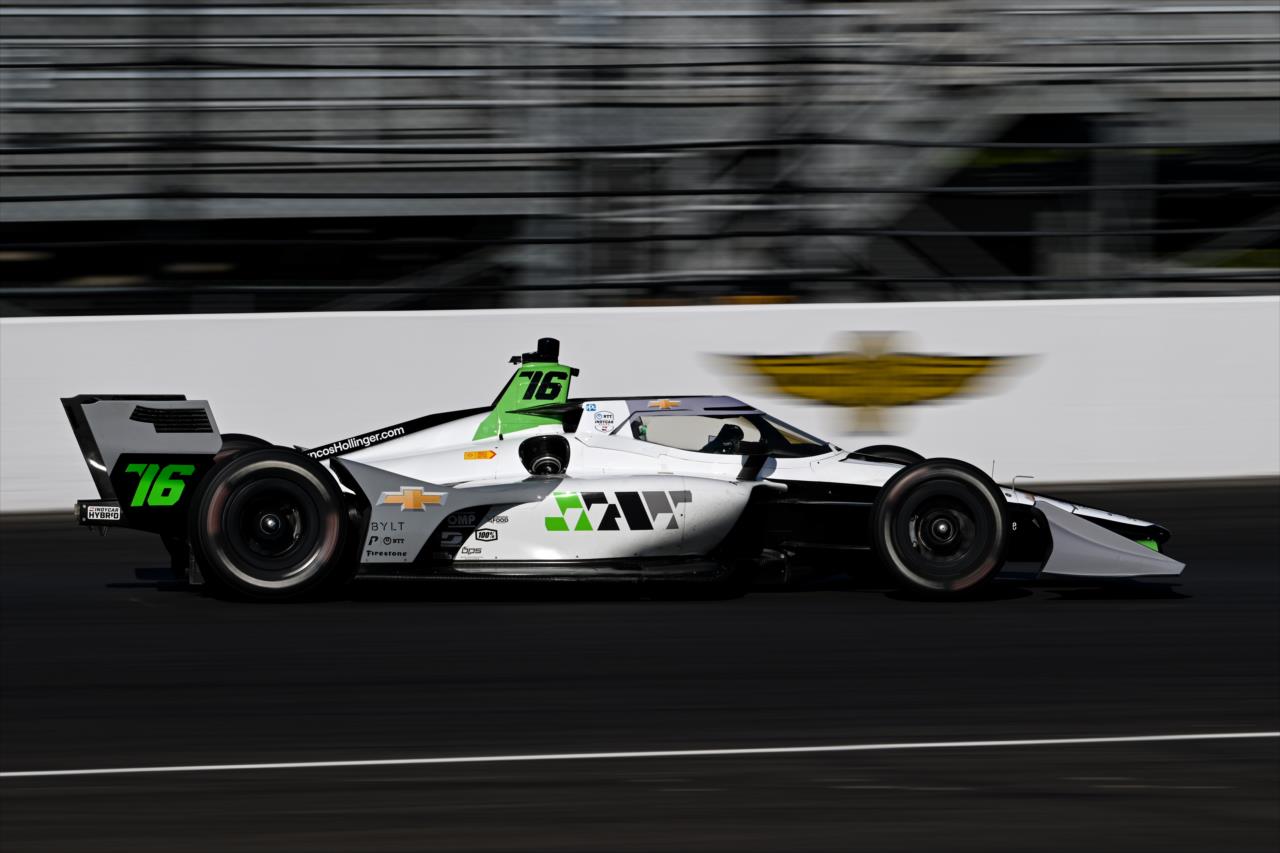 James Roe - INDYCAR Testing - By: James Black -- Photo by: James  Black