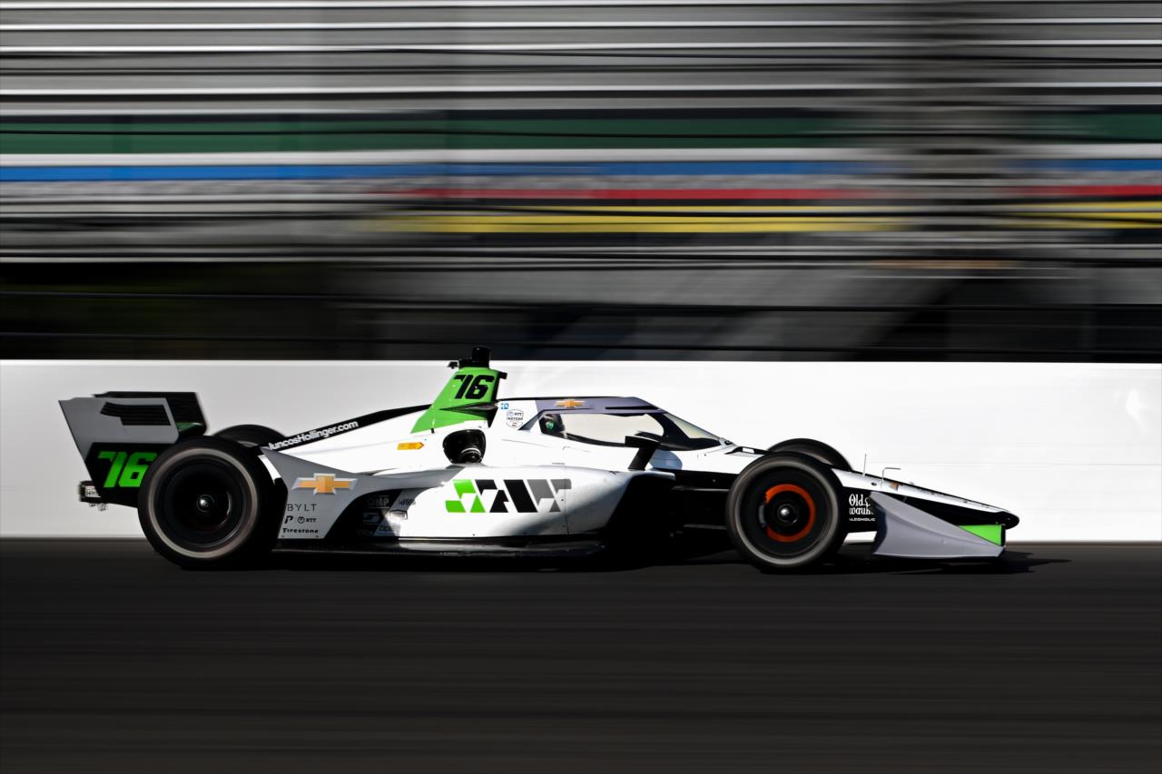 James Roe - INDYCAR Testing - By: James Black -- Photo by: James  Black
