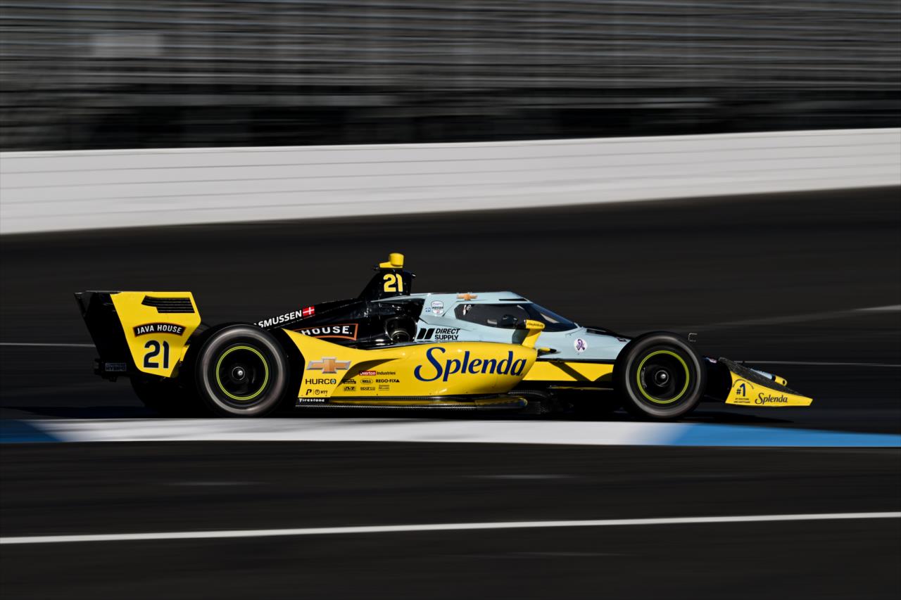 Christian Rasmussen - INDYCAR Testing - By: James Black -- Photo by: James  Black