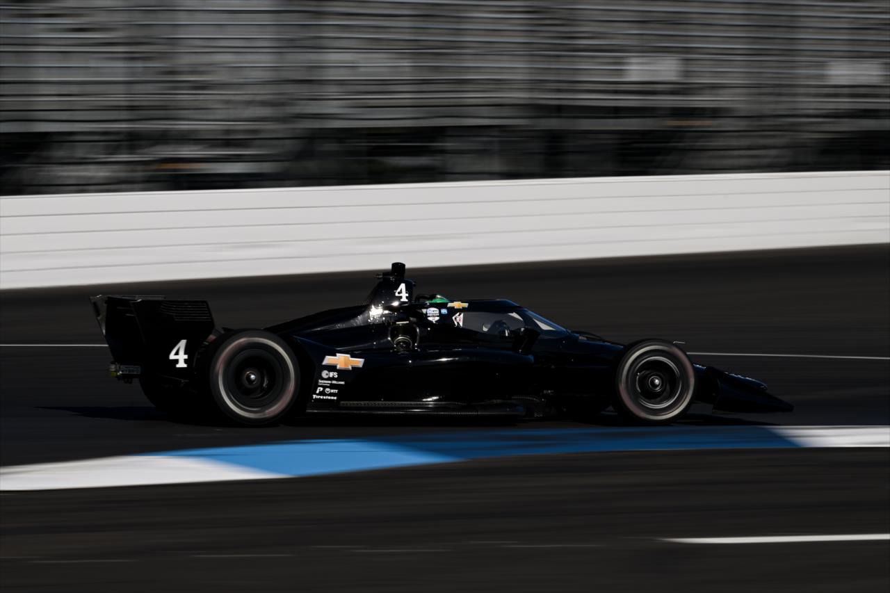 Caio Collet - INDYCAR Testing - By: James Black -- Photo by: James  Black