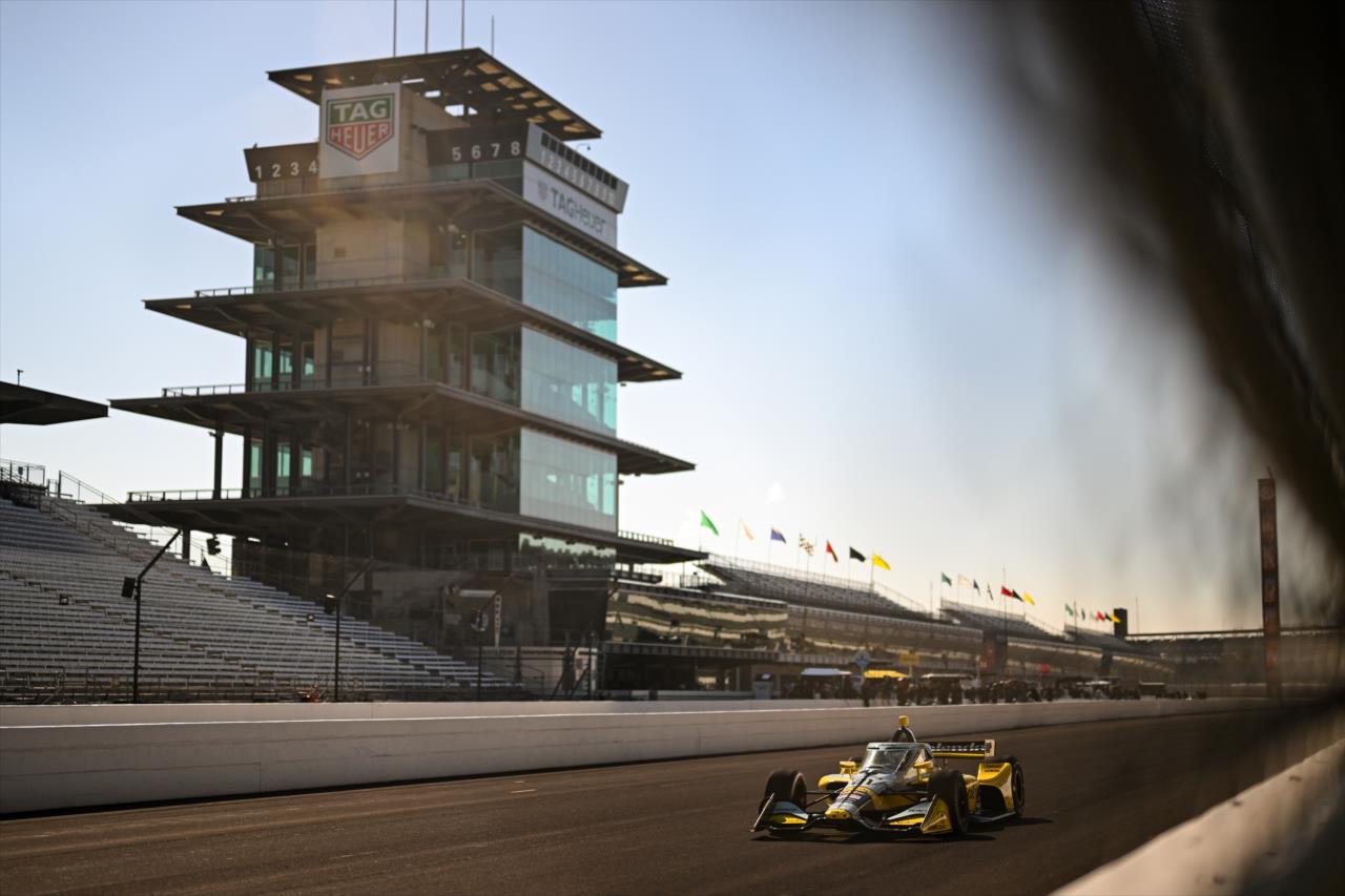 Christian Rasmussen - INDYCAR Testing - By: James Black -- Photo by: James  Black