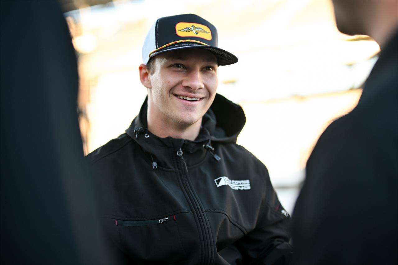 Dennis Hauger - INDYCAR Testing - By: James Black -- Photo by: James  Black