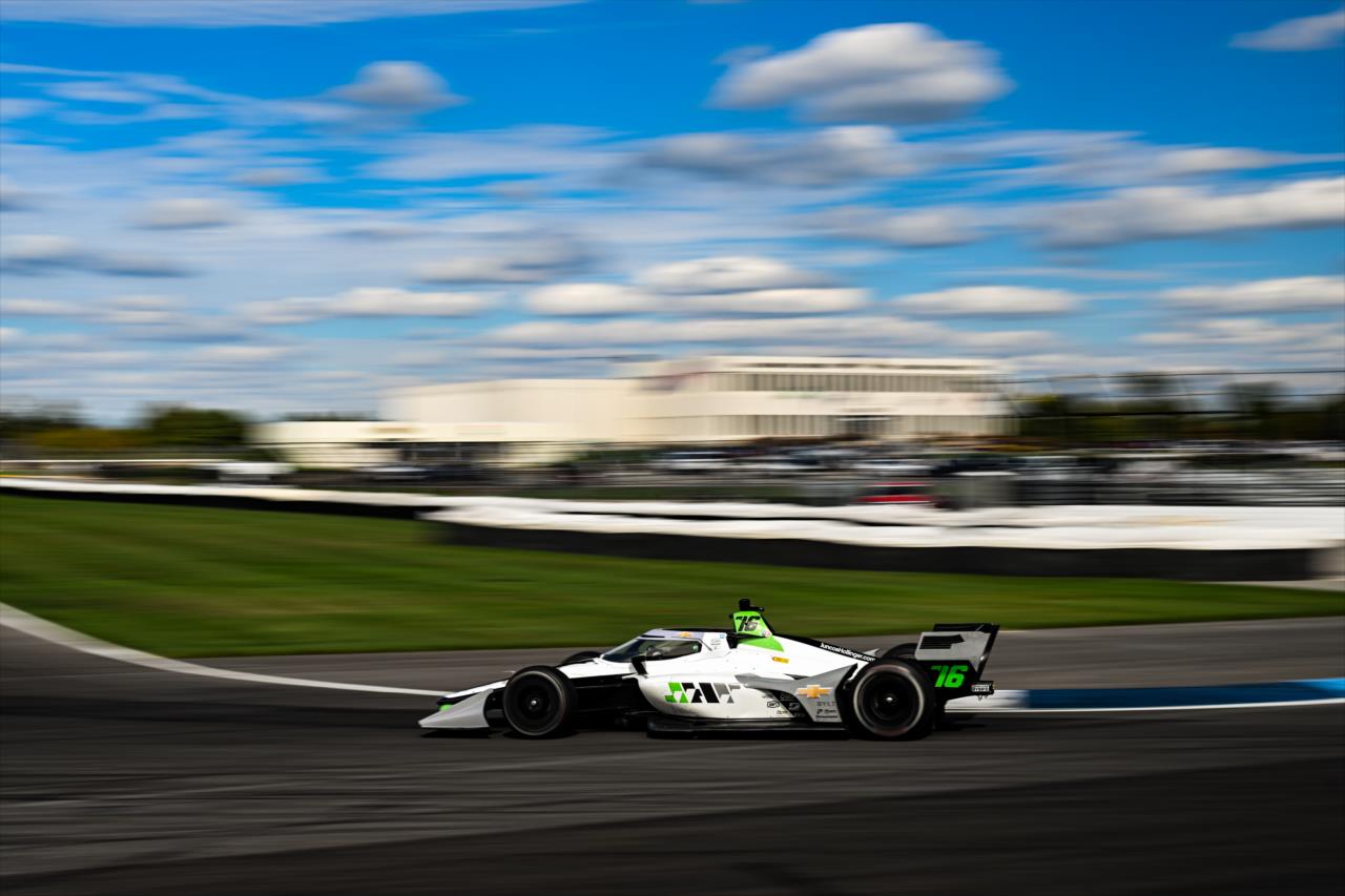 James Roe - INDYCAR Testing - By: James Black -- Photo by: James  Black