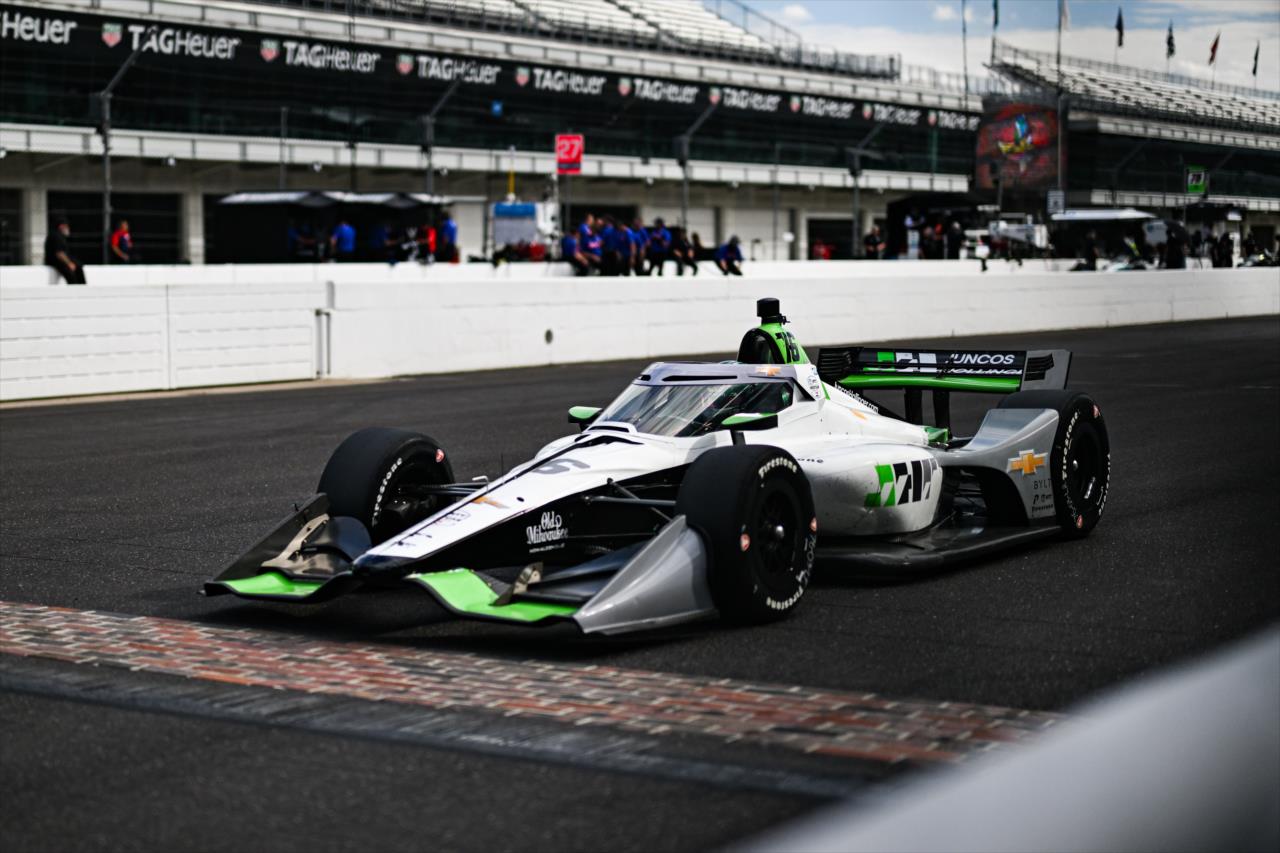 James Roe - INDYCAR Testing - By: James Black -- Photo by: James  Black