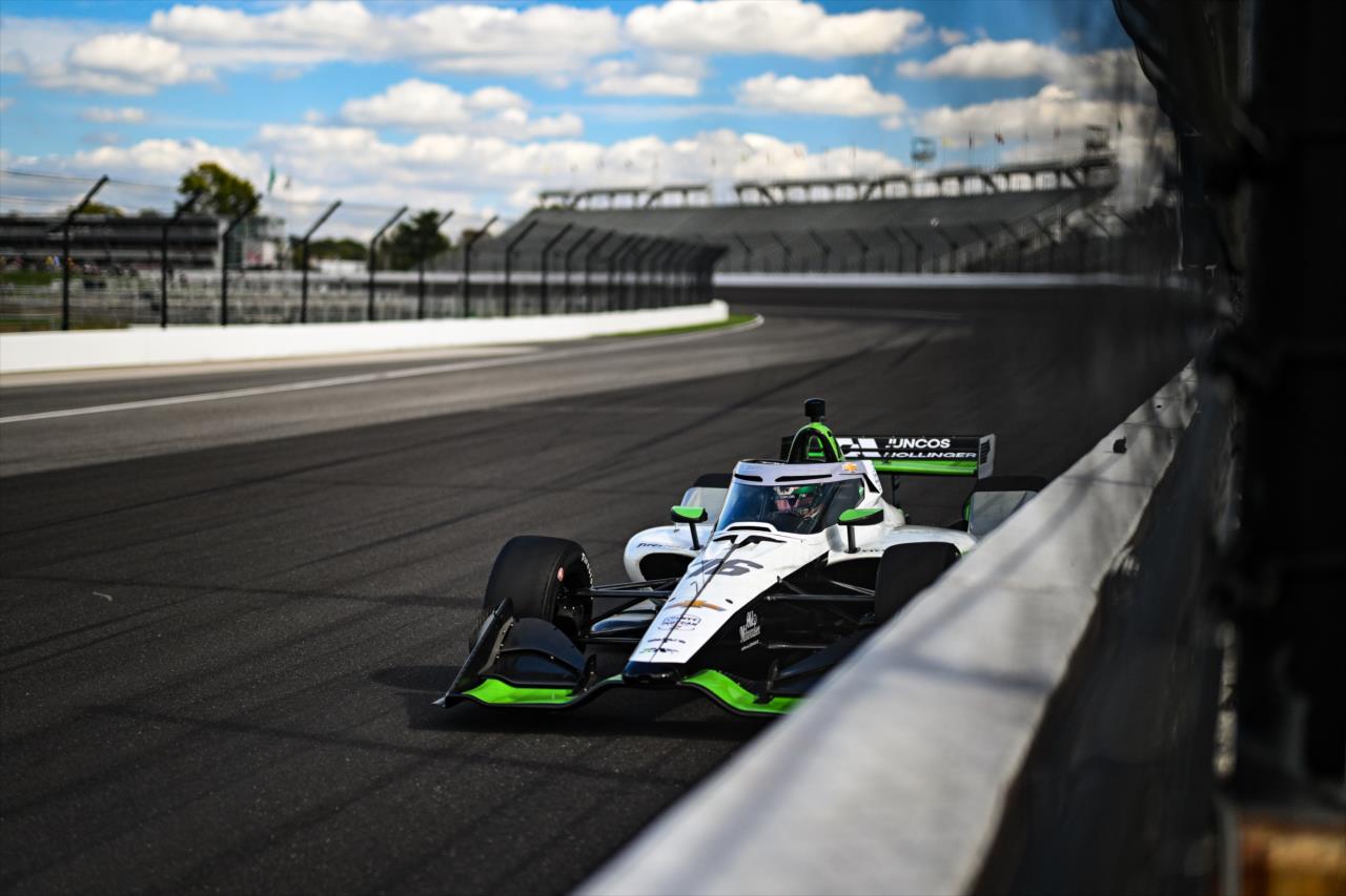 James Roe - INDYCAR Testing - By: James Black -- Photo by: James  Black