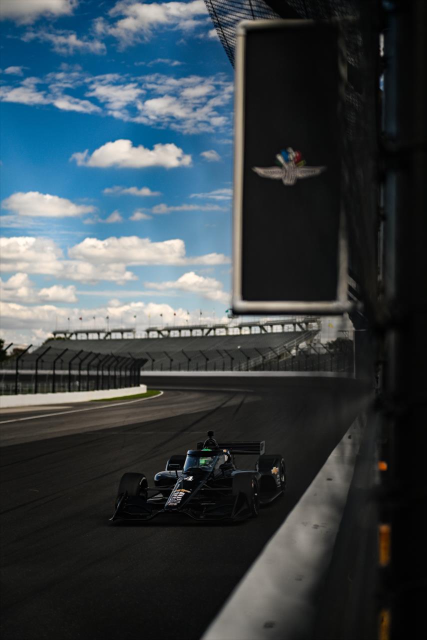 Caio Collet - INDYCAR Testing - By: James Black -- Photo by: James  Black